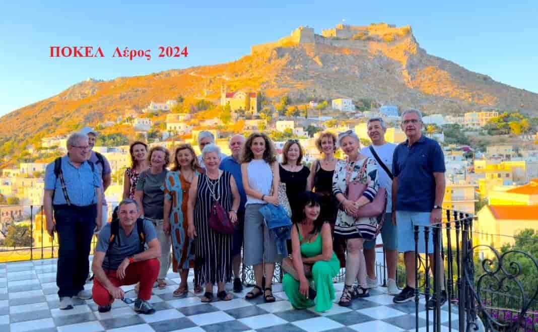 Ν-Σκεντέρης Ομάδα ΠΟΚΕΛ 2024 Φ-09 «Επίτιμος Ταξιδευτής του ΠΟΚΕΛ – 4η φορά στη Λέρο».