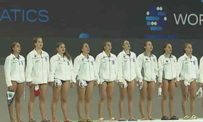 Ασημένια η Εθνική πόλο νεανίδων στο Παγκόσμιο Πρωτάθλημα