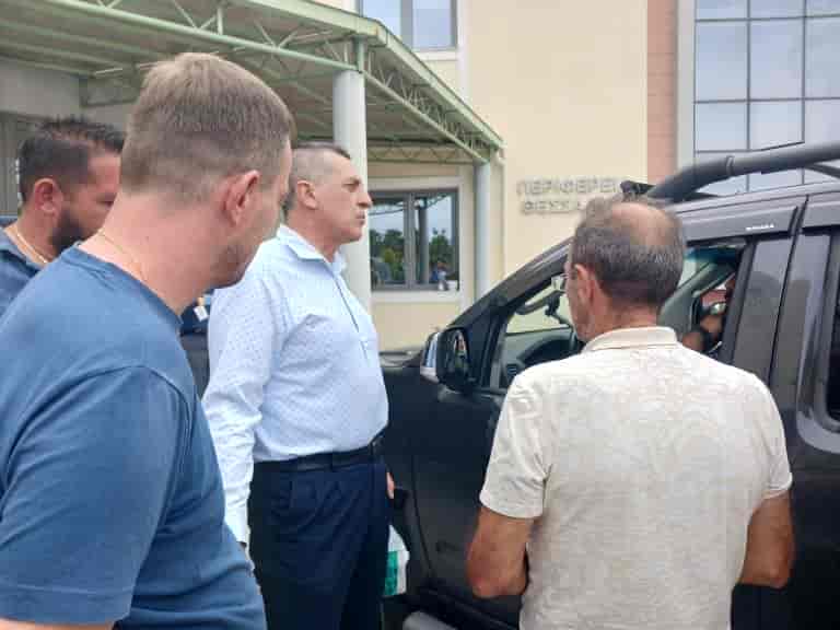Eνταση στην Περιφέρεια Θεσσαλίας