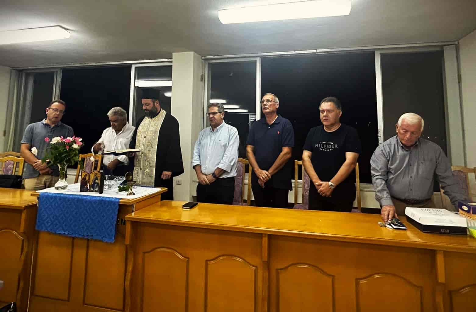 Αγιασμός στηΔημοτική Χορωδία Φαρσάλων