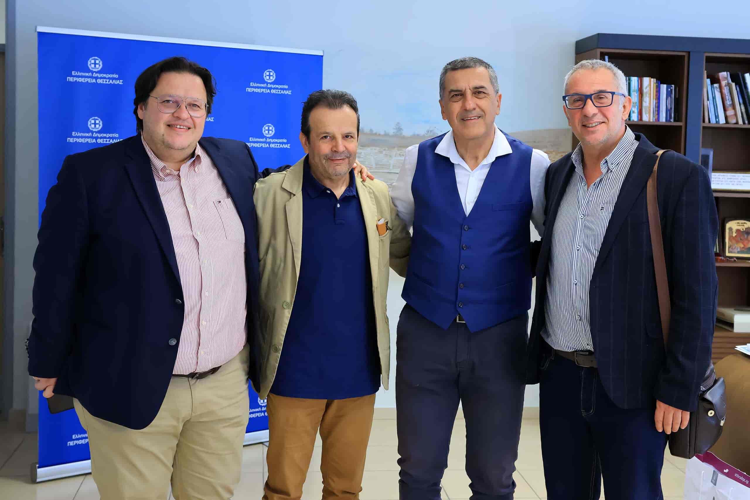 Ευχές για την ονομαστική του εορτή δέχθηκε ο Περιφερειάρχης Θεσσαλίας Δημ. Κουρέτας