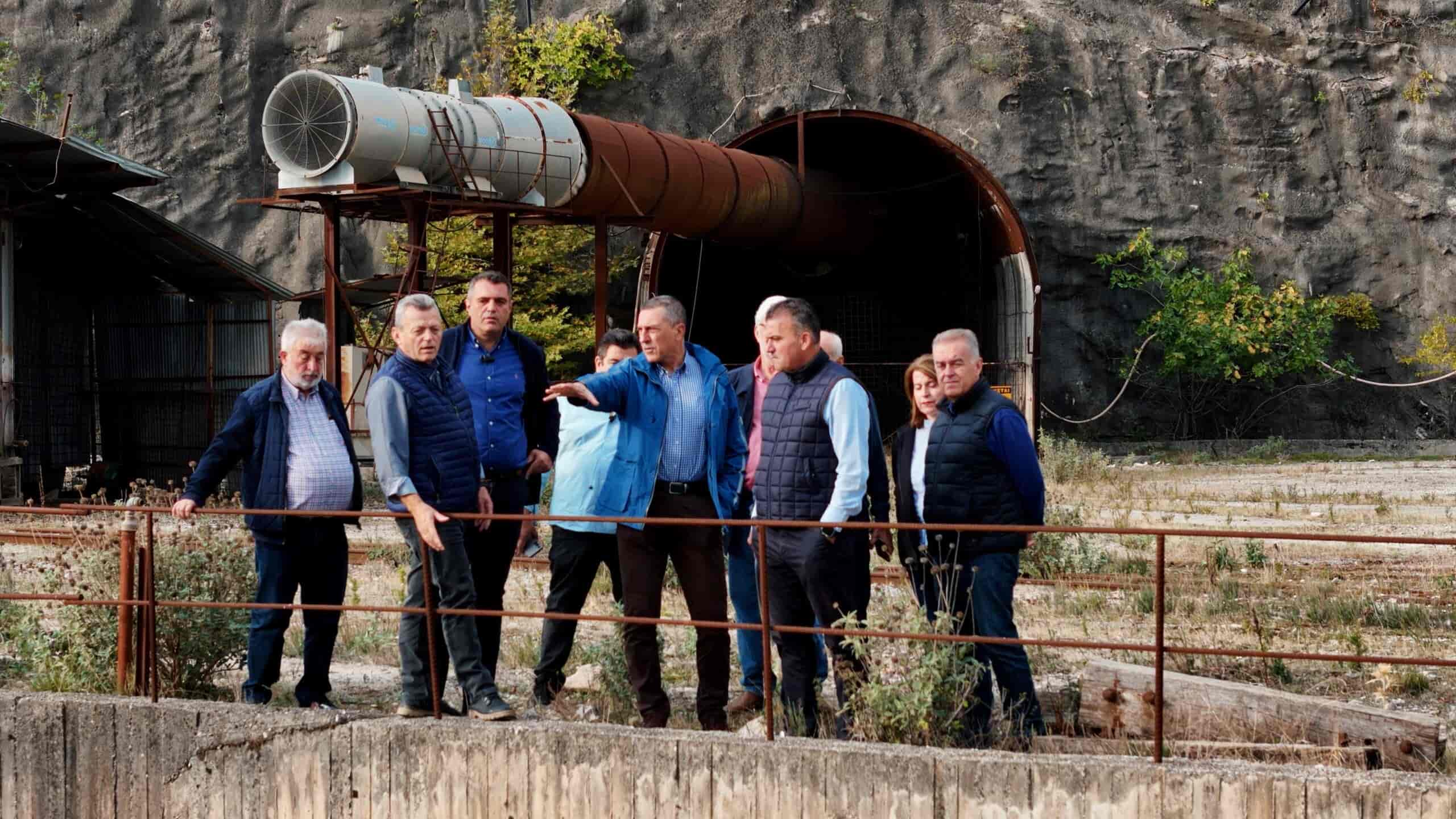 Αυτοψία Περιφερειάρχη Δ. Κουρέτα- Δημάρχου Λαρισαίων Αθ. Μαμάκου στα ημιτελή έργα του Αχελώου