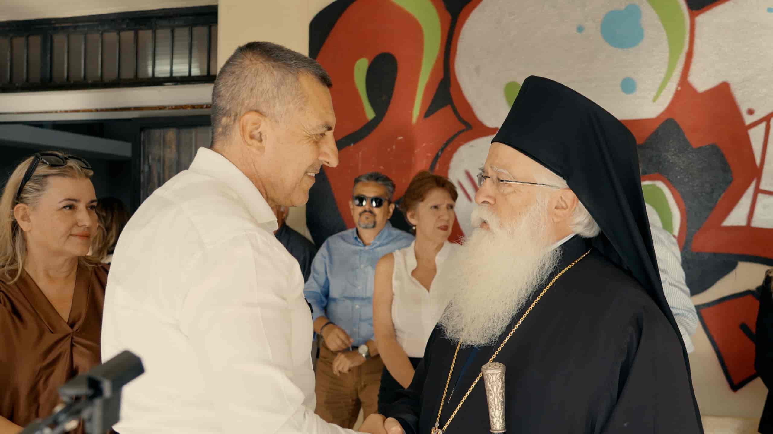 Ο Περιφερειάρχης Θεσσαλίας, Δημήτρης Κουρέτας, στην τελετή έναρξης των σπουδαστών της ΑΣΠΑΙΤΕ Βόλου