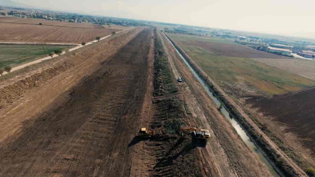 Επίσκεψη της Αντιπεριφερειάρχη Λάρισας Μαρίας Γαλλιού στα έργα αποκατάστασης ρεμάτων