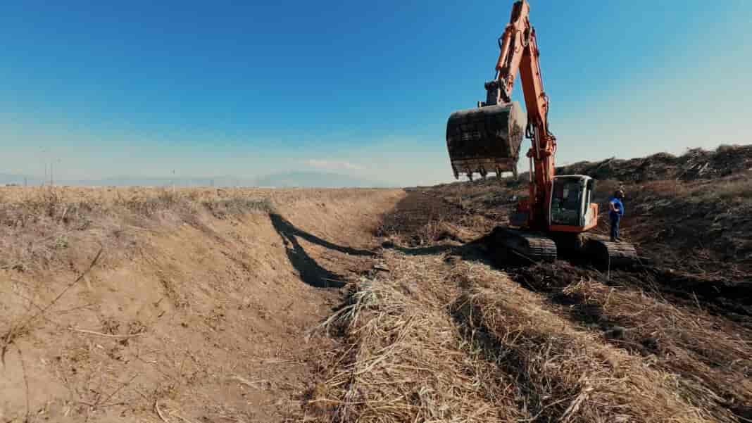 Επίσκεψη της Αντιπεριφερειάρχη Λάρισας Μαρίας Γαλλιού στα έργα αποκατάστασης ρεμάτων