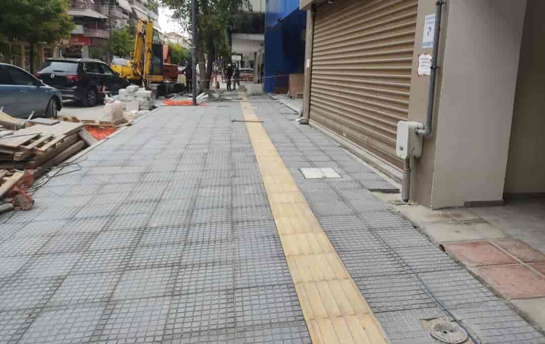 Από Μουρούζη έως Ηρώων Πολυτεχνείου συνεχίζονται τα έργα στην Ανθίμου Γαζή - Σε ισχύ κυκλοφοριακές ρυθμίσεις με απαγόρευση στάθμευσης
