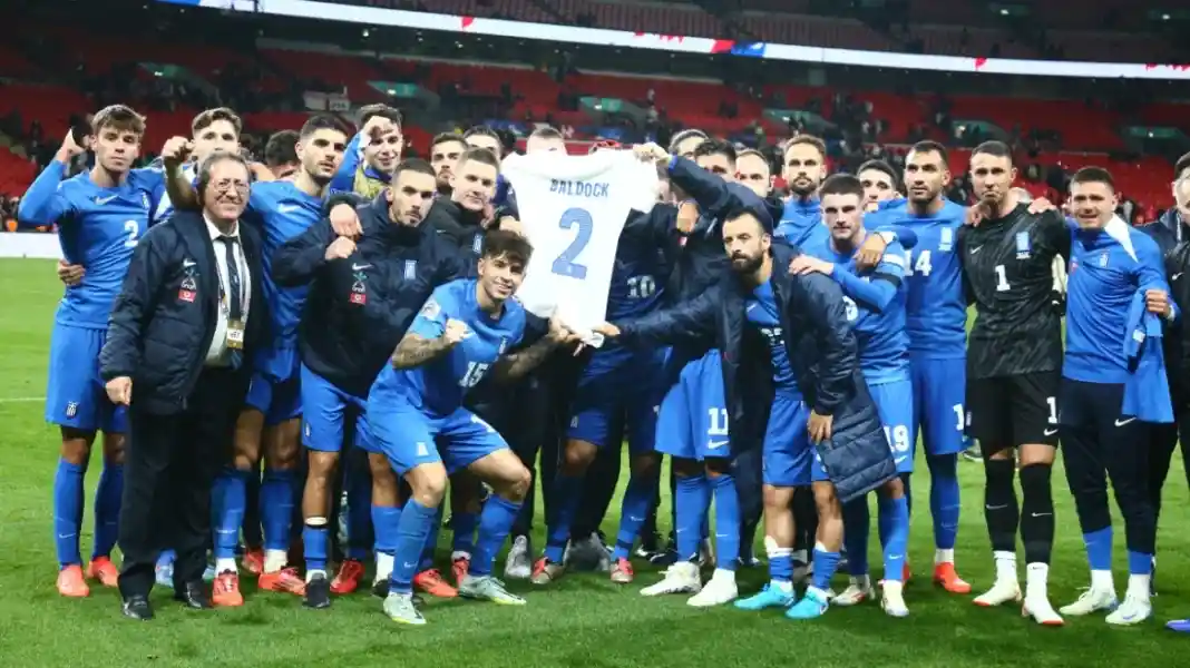 Αφιερωμένο στον Τζορτζ Μπάλντοκ το «διπλό» της Εθνικής μας στο Γουέμπλεϊ