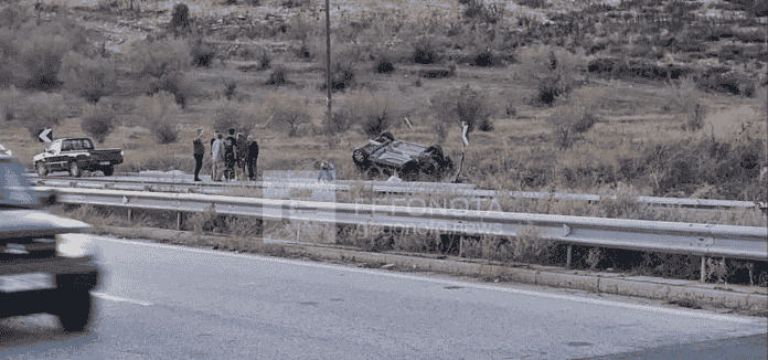 troxaio volos Τροχαίο στον δρόμο Βόλου-Λάρισας