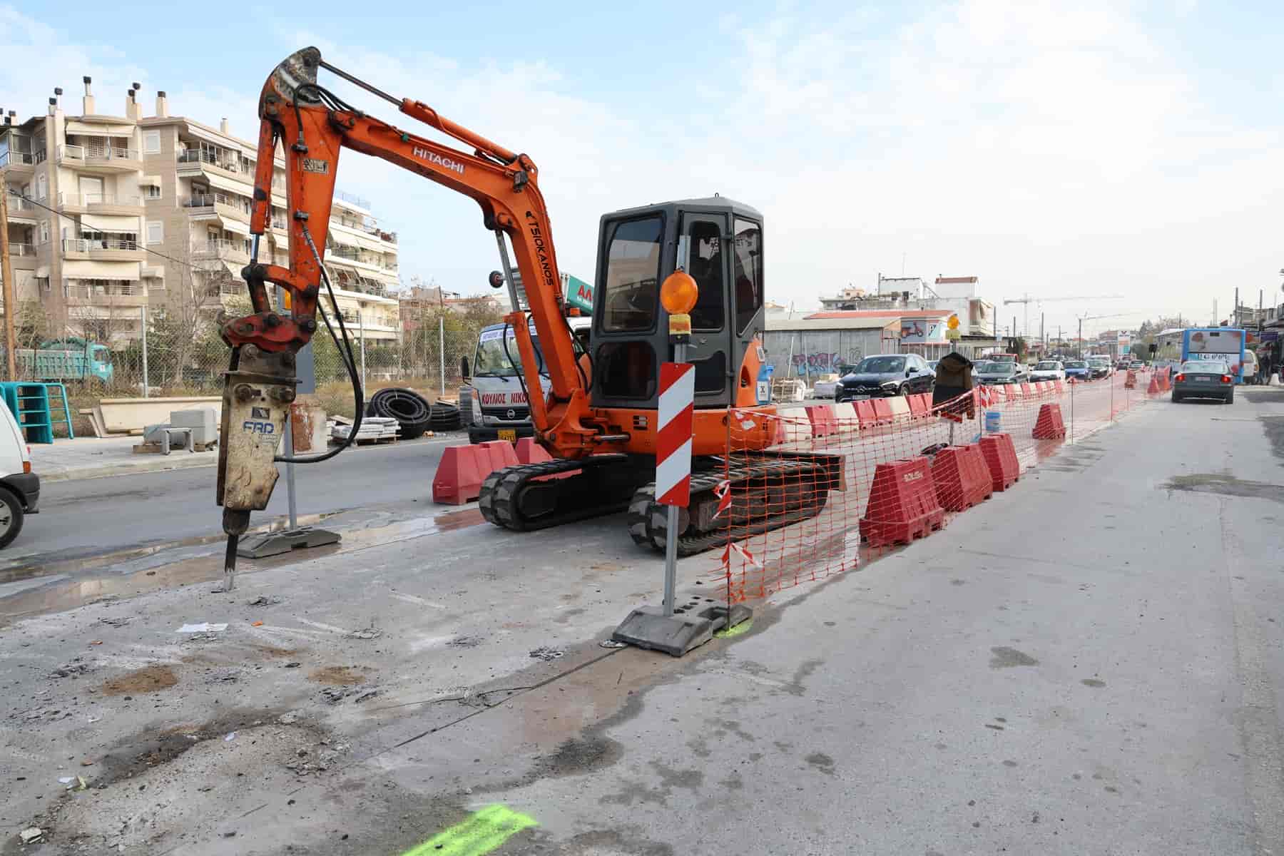 Έως και το Σάββατο 7 Δεκεμβρίου οι νέες κυκλοφοριακές ρυθμίσεις στην οδό Βόλο