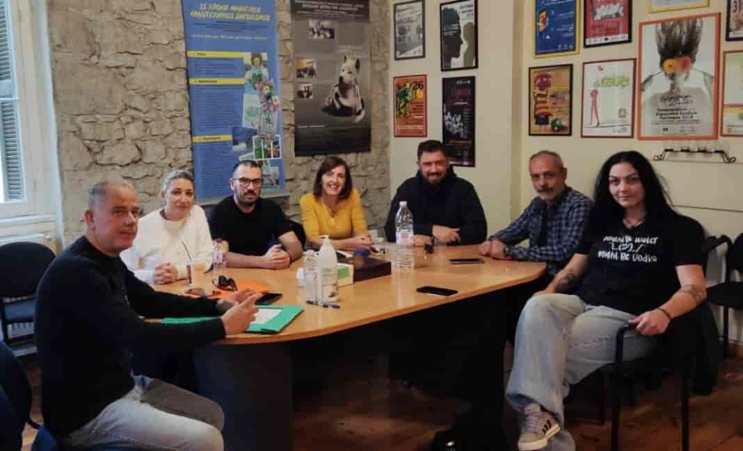 Συνάντηση φορέων για την υλοποίηση δράσεων από το Κέντρο Πρόληψης ΠΕ Λάρισας - ΟΚΑΝΑ και το Κέντρο Κοινότητας του Δήμου Τυρνάβου