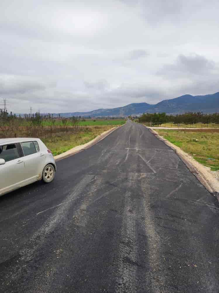 Ολοκληρώθηκε το έργο ασφαλτόστρωσης αγροτικής οδού στην Τσαριτσάνη