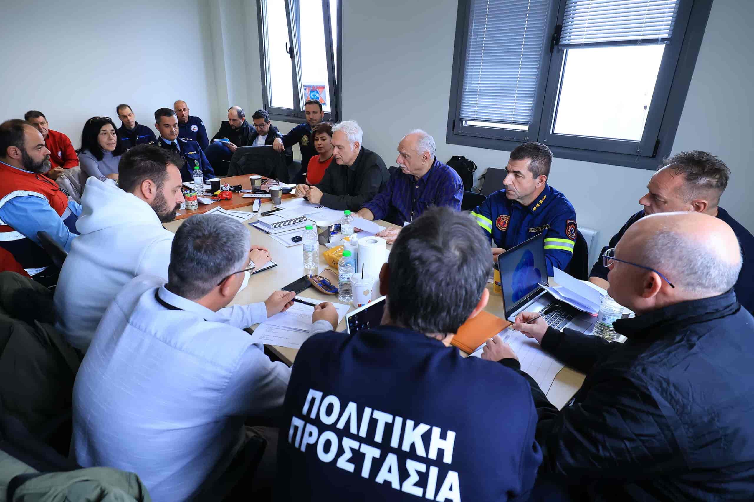 Ολοκληρώθηκε η τριήμερη άσκηση «ΚΙΒΩΤΟΣ 24» για την αντιμετώπιση πλημμυρικών φαινόμενων