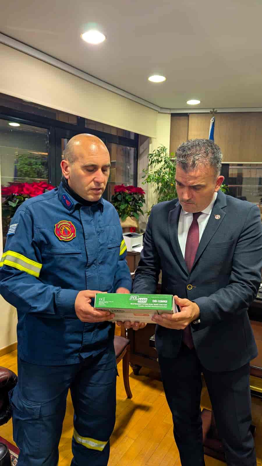 Δήμος Λαρισαίων και ΔΕΥΑΛ ενισχύουν την Πυροσβεστική Υπηρεσία Λάρισας