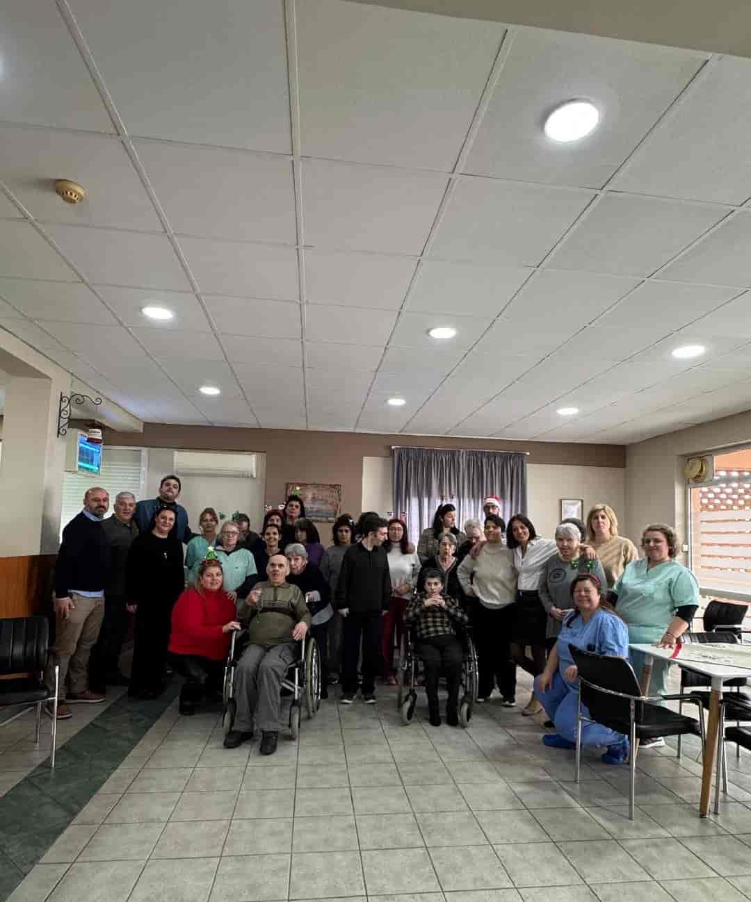 Στη χριστουγεννιάτικη γιορτή του Οικοτροφείου «Αντιφών» της Θ.Ε.Ψ.Υ.Π.Α. ο Στέλιος Τσικριτσής