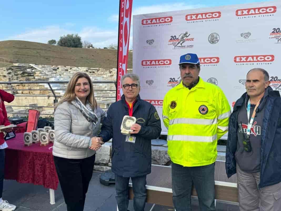 Ε. Λιακούλη στον 20ο Ημιμαραθώνιο Τυρνάβου Λάρισας «Στέλιος Καντώνιας»