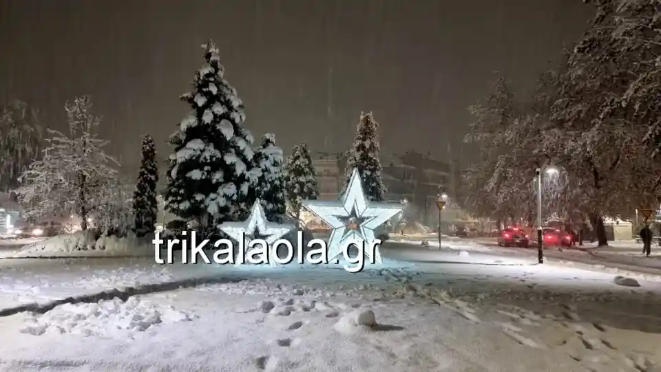 Φλωρινα χιονια