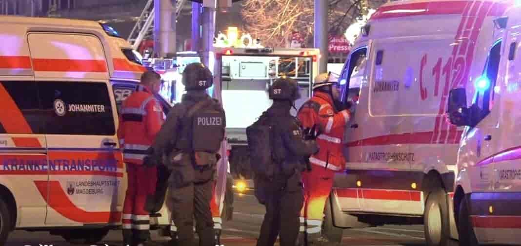 Τρομοκρατική επίθεση στο Μαγδεμβούργο: Αυτοκίνητο έπεσε σε χριστουγεννιάτικη αγορά