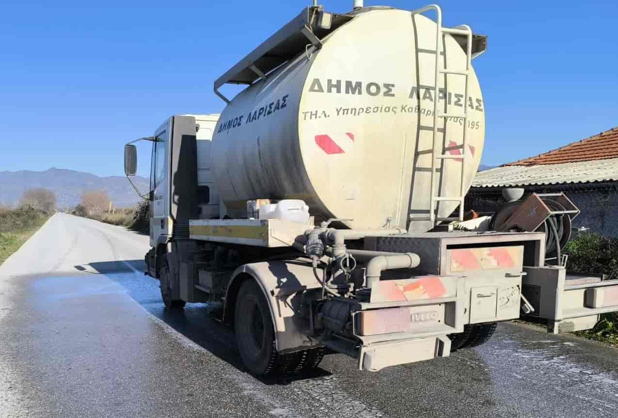 Τύρναβος: Ξεκίνησαν οι ψεκασμοί για την ευλογιά γύρω από τις πληγείσες περιοχές