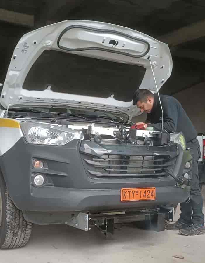 Μετατρέπονται οχήματα του Δήμου Κιλελέρ για την αντιμετώπιση πιθανών χιονοπτώσεων