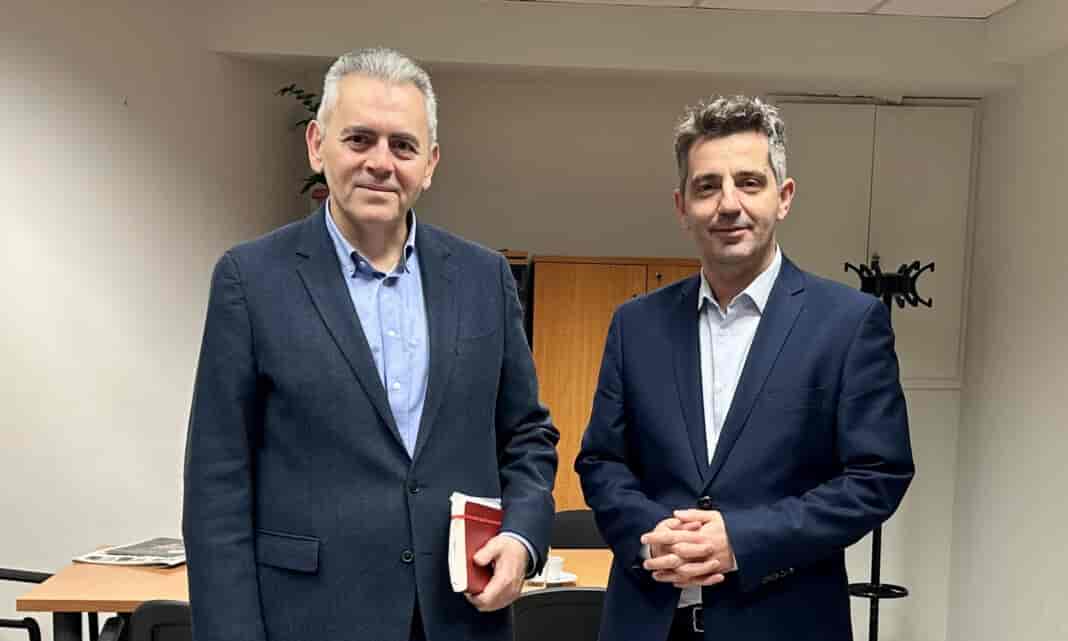 Μ. Χαρακόπουλος με νέο πρόεδρο ΕΛΓΟ-Δήμητρα: Κέντρο εκπαίδευσης στην ευφυή γεωργία η Αβερώφειος