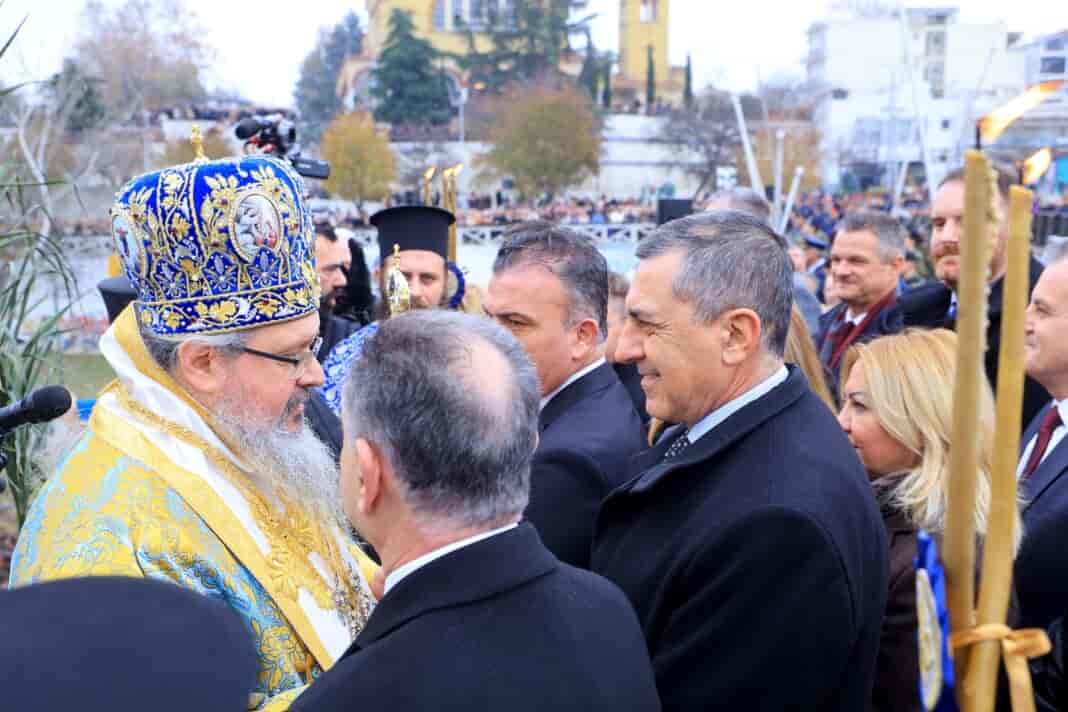 Στη Λάρισα για τα Θεοφάνεια  ο  Περιφερειάρχης Θεσσαλίας  Δημήτρης Κουρέτας