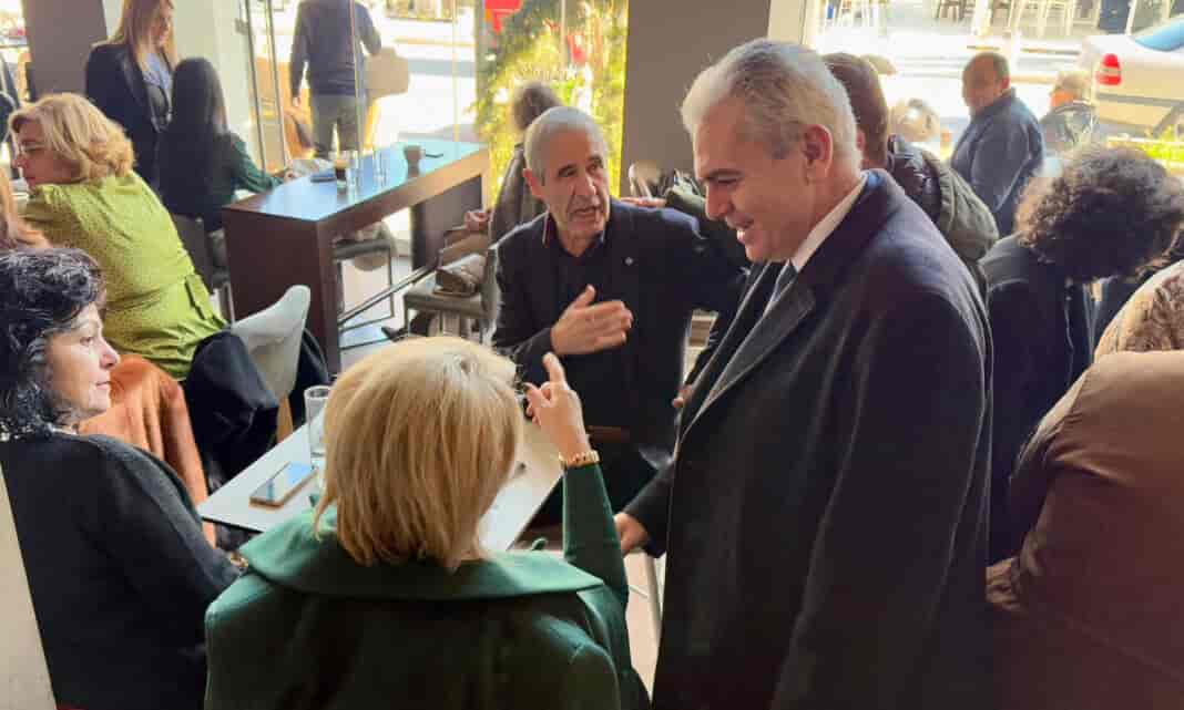 Μ. Χαρακόπουλος στον Τύρναβο: Στοίχημα της νέας χρονιάς η μάχη με την ακρίβεια
