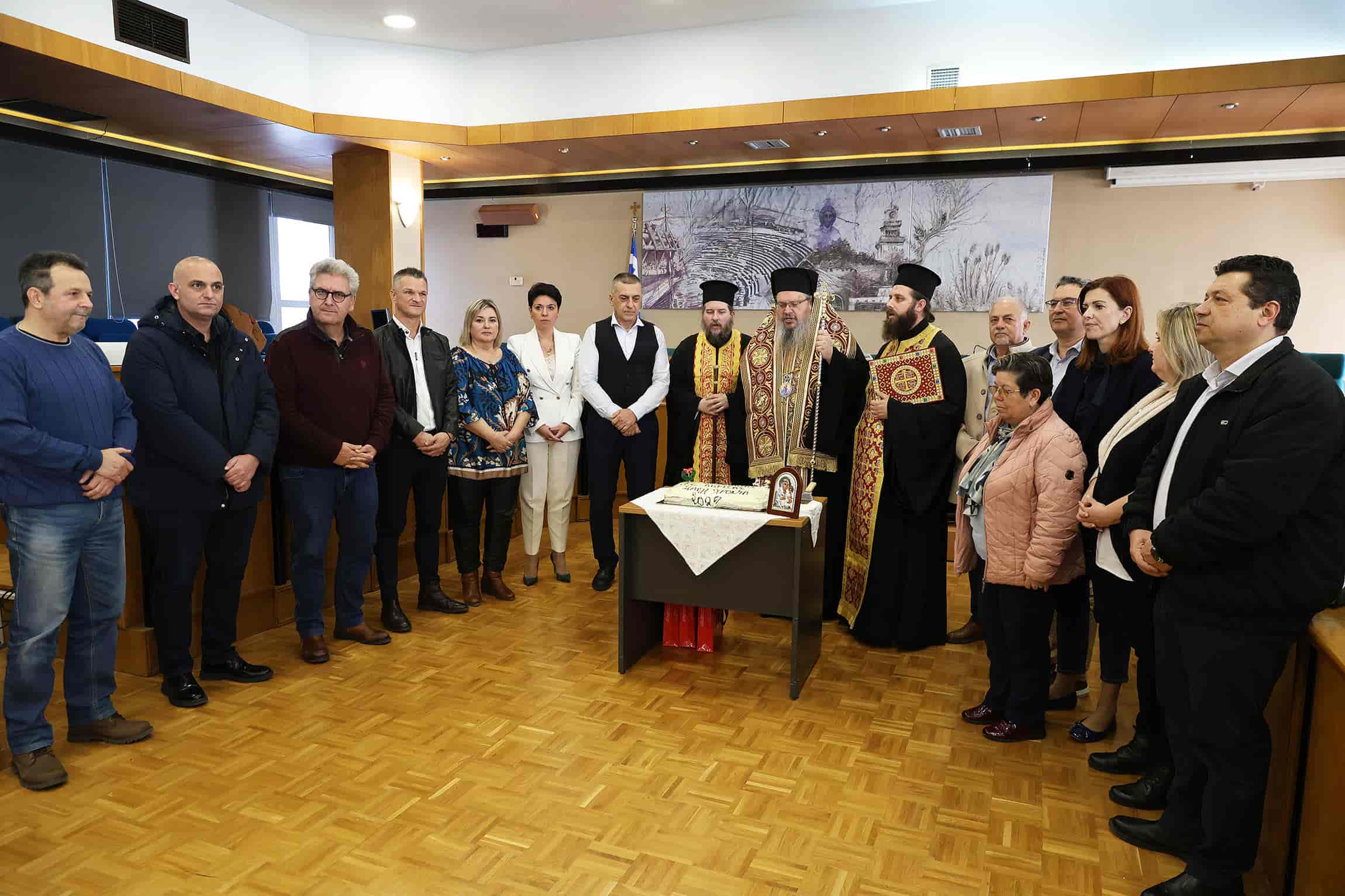 Κοπή πίτας στην Π.Ε. Λάρισας με μηνύματα αισιοδοξίας και αλληλεγγύης Δ. Κουρέτας: « Η αξιοπρέπεια είναι η παρακαταθήκη που πρέπει να ενισχύσουμε»