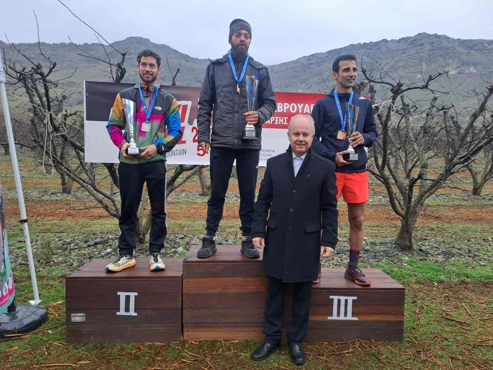 Ο Δήμαρχος Τεμπών στο 8ο Γεντίκι Trail