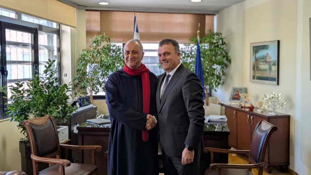 Ευκαιρίες για συνέργειες στη συνάντηση του Δημάρχου Λαρισαίων με τον Πρέσβη του Βασιλείου Μαρόκου - Στο επίκεντρο πολιτισμός, τουρισμός και γαστρονομία