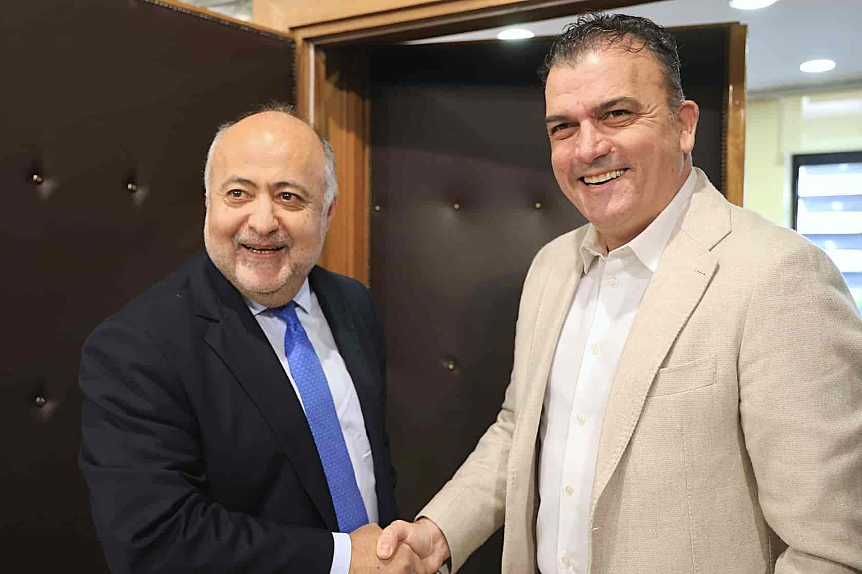 Ευρώπη, καινοτομία, ανταγωνιστικότητα επί τάπητος στη συνάντηση του Δημάρχου Λαρισαίων, κ.Θανάση Μαμάκου με τον Ευρωβουλευτή, κ.Δημήτρη Τσιόδρα