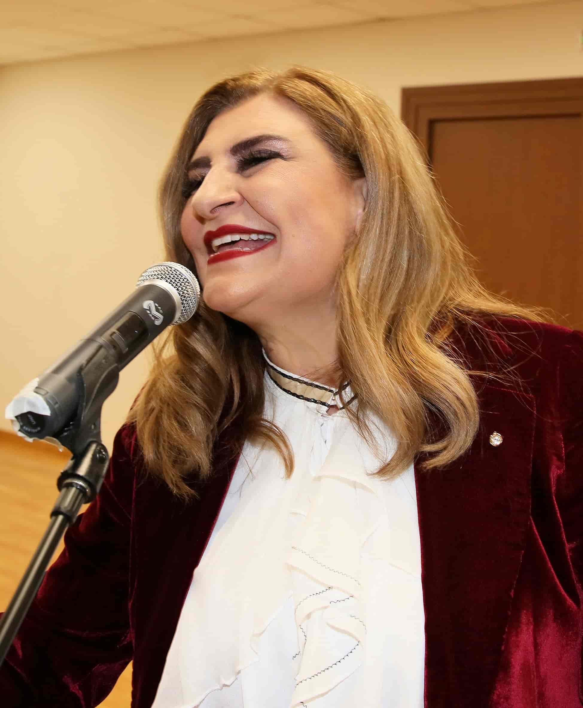 Ε. Λιακούλη στην ετήσια κοπή πίτας για το 2025, στην Τσαριτσάνη