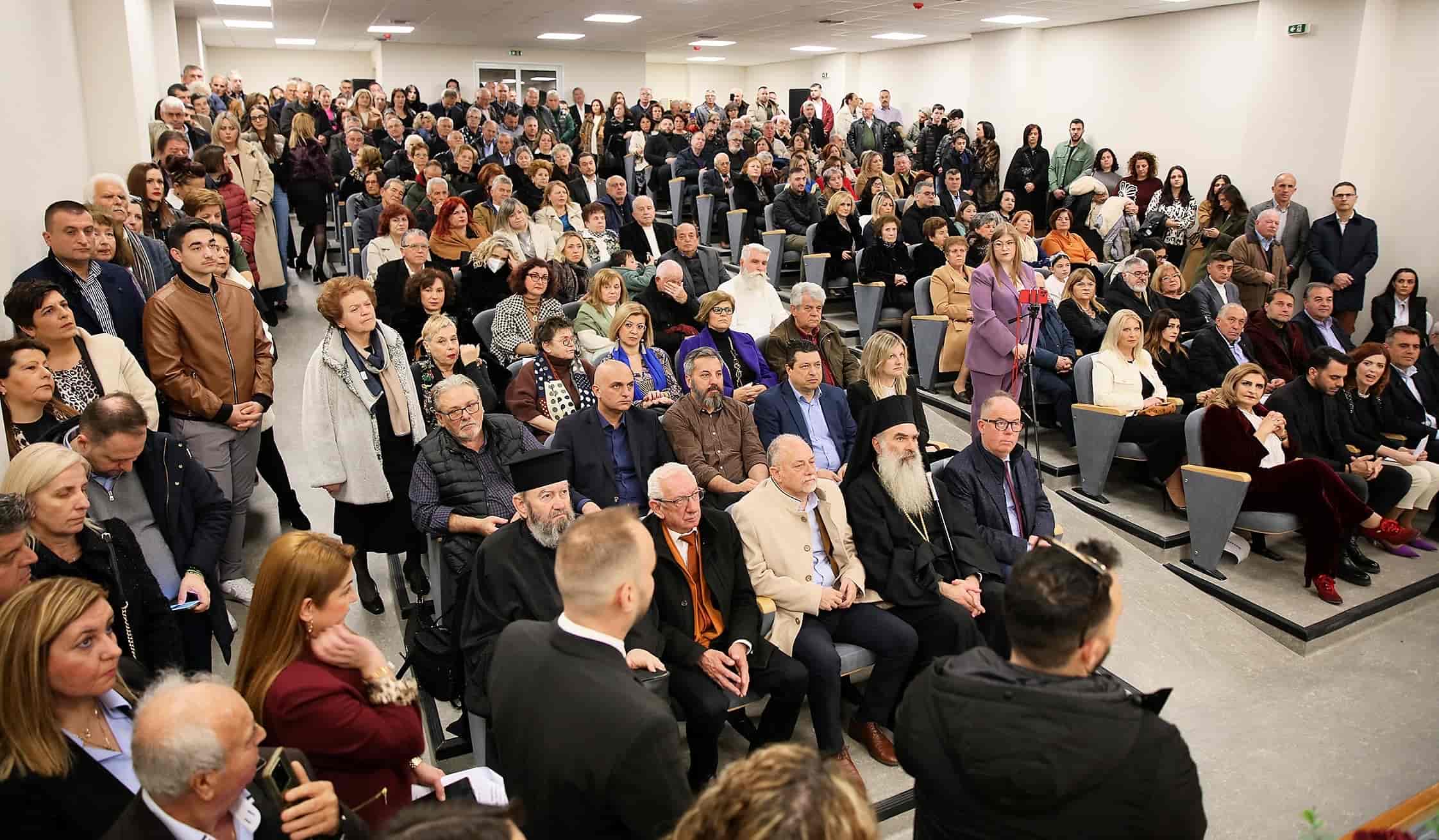 Ε. Λιακούλη στην ετήσια κοπή πίτας για το 2025, στην Τσαριτσάνη