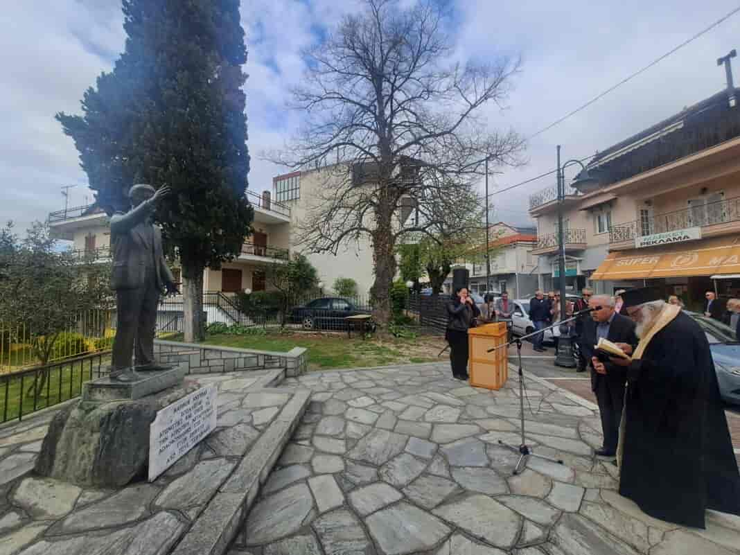 Ο Δήμος Τεμπών τίμησε τη μνήμη του Μαρίνου Αντύπα στον Πυργετό