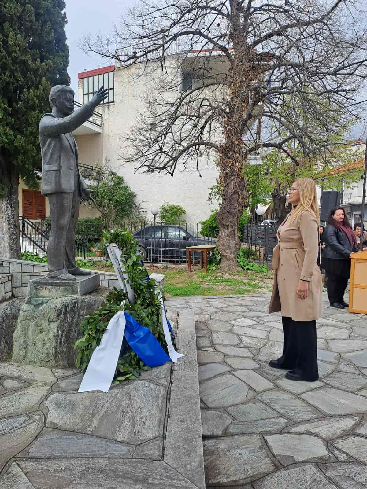 Ο Δήμος Τεμπών τίμησε τη μνήμη του Μαρίνου Αντύπα στον Πυργετό