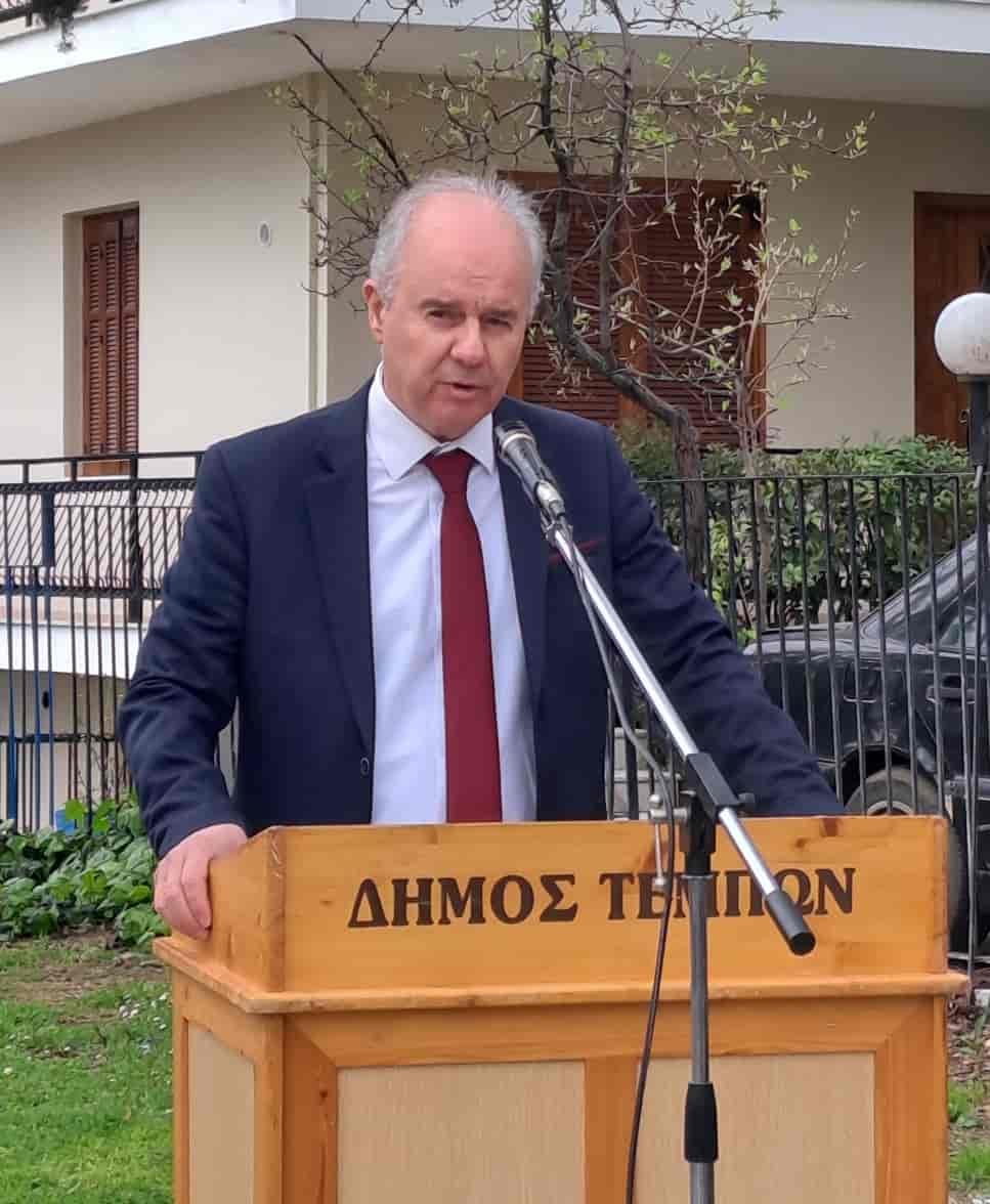 Ο Δήμος Τεμπών τίμησε τη μνήμη του Μαρίνου Αντύπα στον Πυργετό