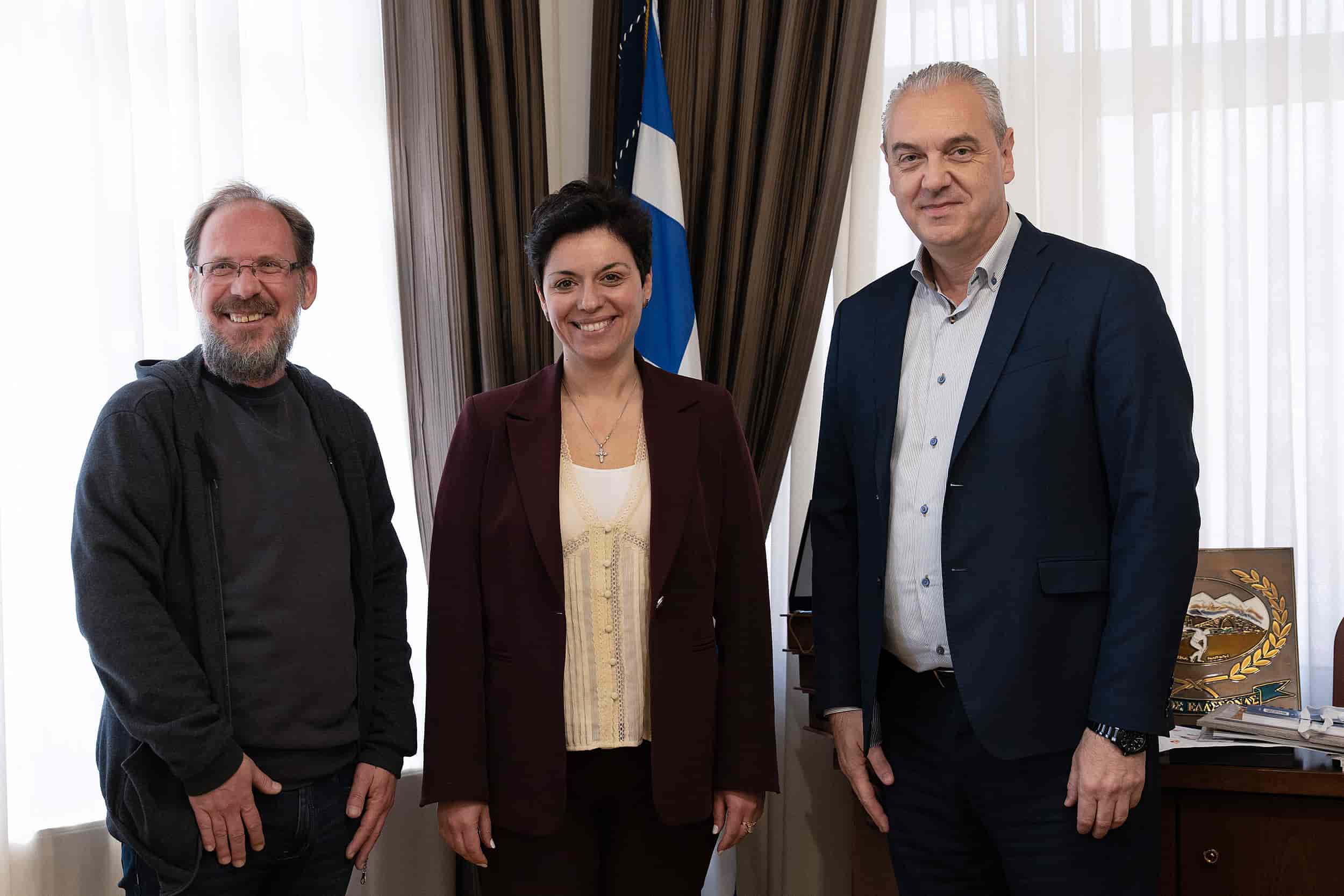 Αυτοψία Μ. Γαλλιού στις εργασίες οδικών συντηρήσεων του Δήμου Ελασσόνας