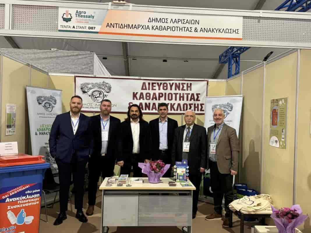 H Αντιδημαρχία Καθαριότητας & Ανακύκλωσης στο περίπτερο της Agrothessaly