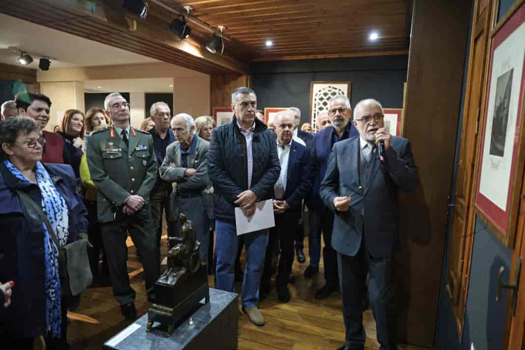 Εγκαινιάστηκε η έκθεση «Η Επανάσταση του 1821 μέσα από τους πίνακες του Peter von Hess» στο Λαογραφικό Ιστορικό Μουσείο Λάρισας