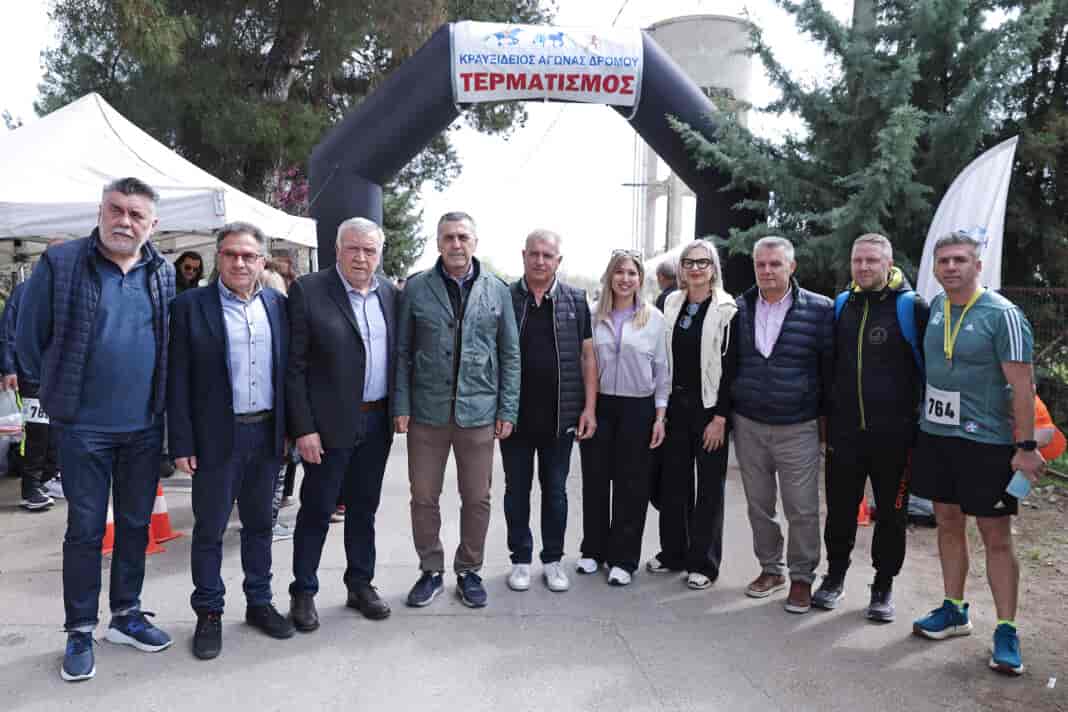 Ο Περιφερειάρχης Θεσσαλίας στον 6ο Κραυξίδειο αγώνα δρόμου και στον αρχαιολογικό χώρο