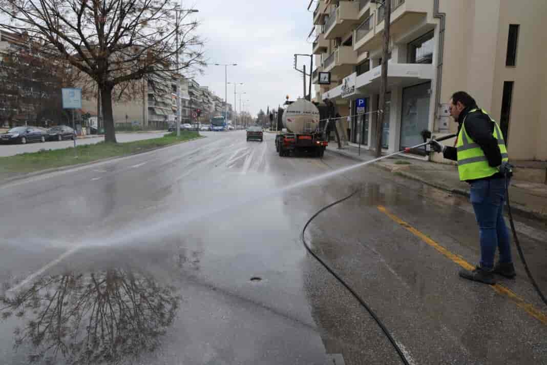 Εργασίες πλύσης σήμερα, Κυριακή, στην οδό 31ης Αυγούστου