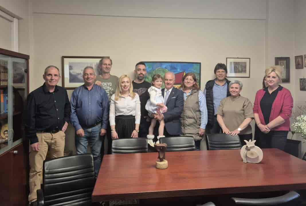 Θερμές ευχές δέχθηκε ο Δήμαρχος Τεμπών