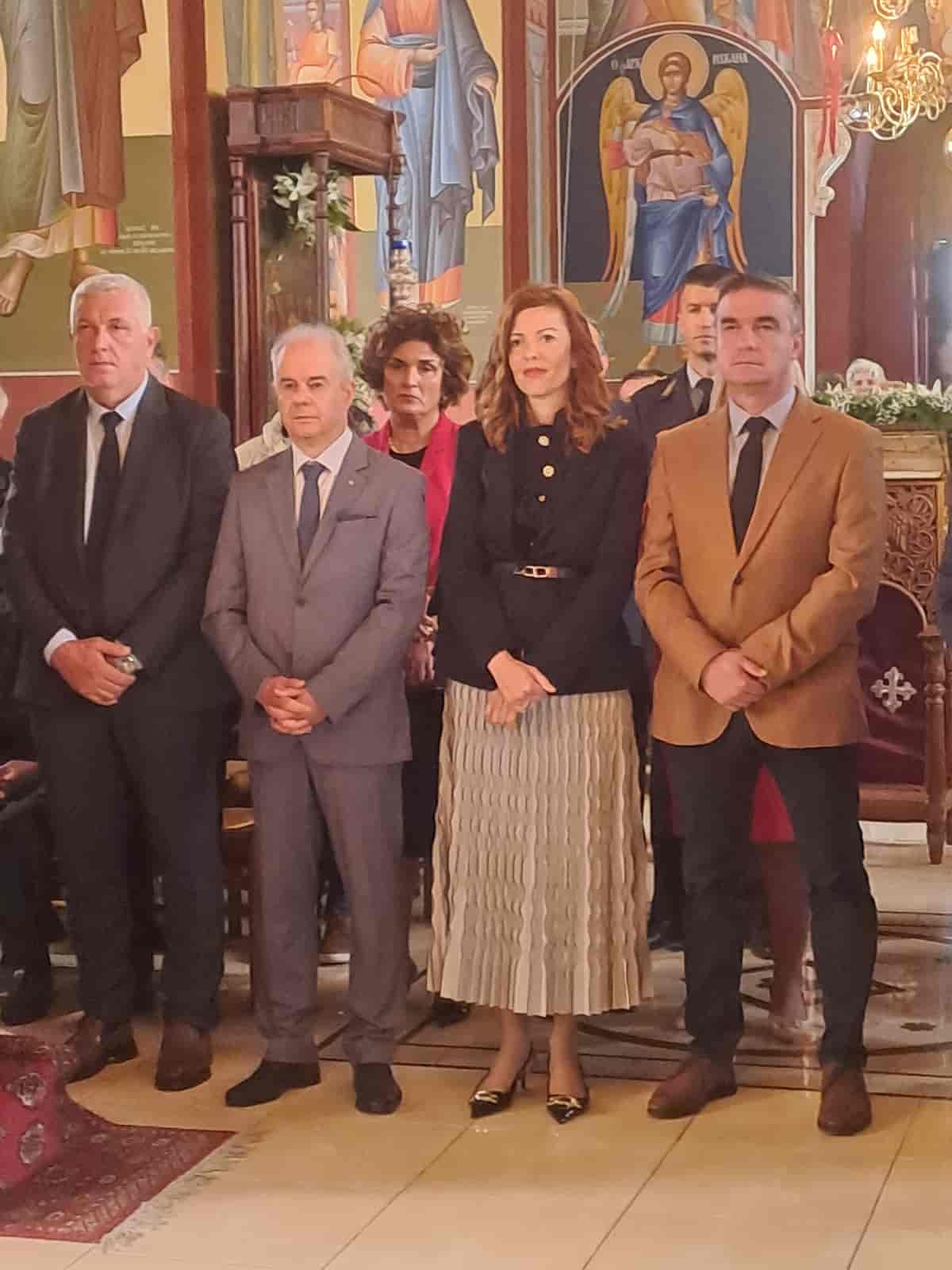 Ο Δήμαρχος Τεμπών κ. Γεώργιος Μανώλης συμμετείχε στις θρησκευτικές
εκδηλώσεις μνήμης της ψηλάφησης του Αγίου Ενδόξου Αποστόλου Θωμά