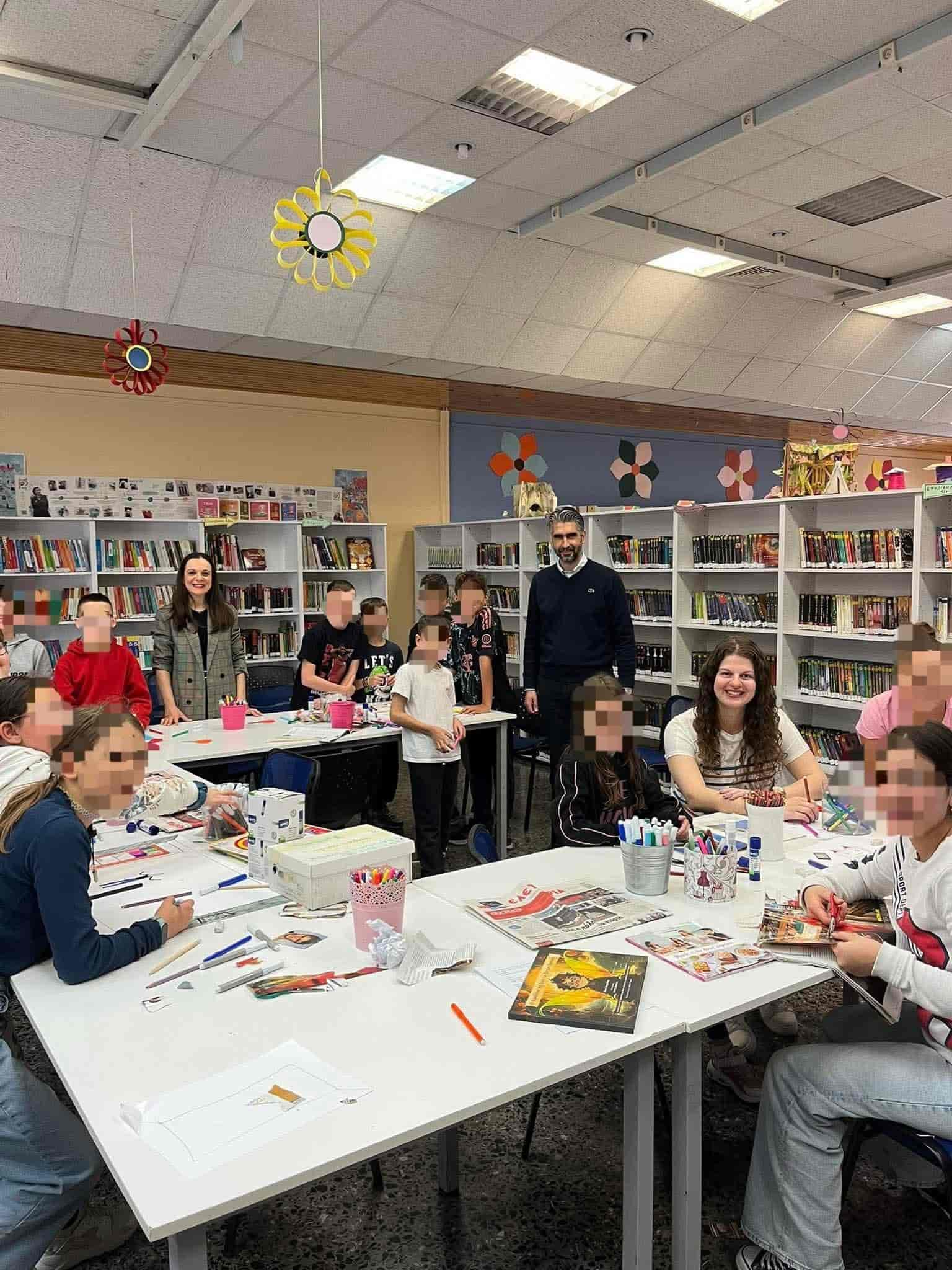 Με επιτυχία ολοκληρώθηκε η δράση "Vita… όπως Βιβλίο - γράφουμε μαζί" στη Δημοτική Βιβλιοθήκη Λάρισας "Αλέξης Μπατζανούλης"