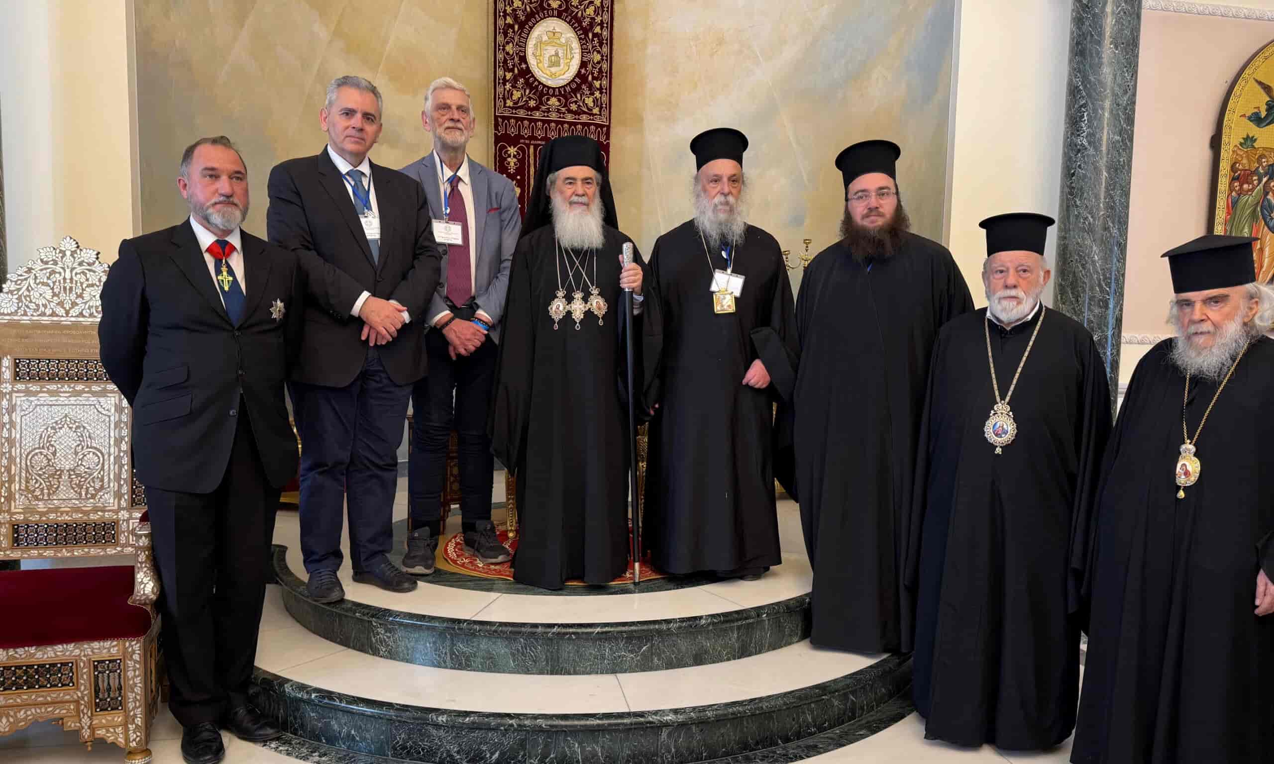 Μ. Χαρακόπουλος από Πανάγιο Τάφο στα Ιεροσόλυμα