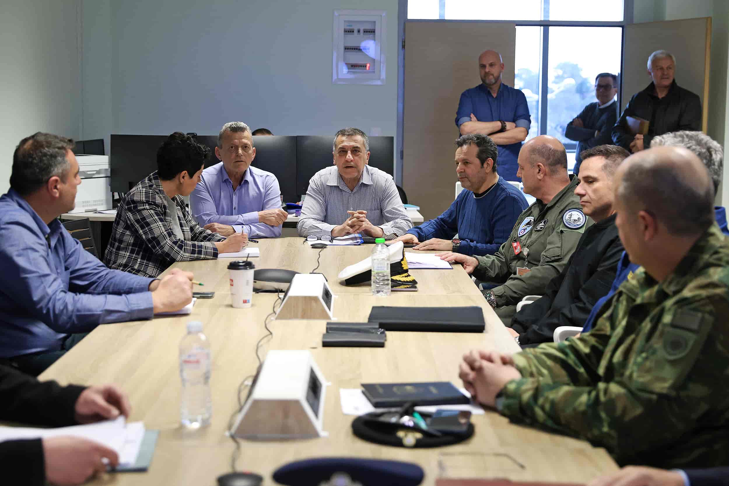 Ευρεία σύσκεψη εμπλεκομένων φορέων στην Περιφέρεια Θεσσαλίας για την επικείμενη άσκηση «Εγκέλαδος Ι/25»
