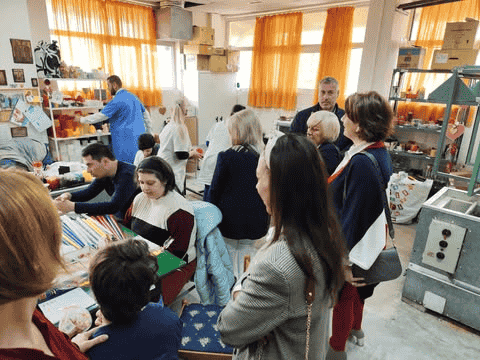 Η ΔΕΕΠ Νεα Δημοκρατία Λαρισας στον Αριστέα & το Κ Υ Τυρνάβου