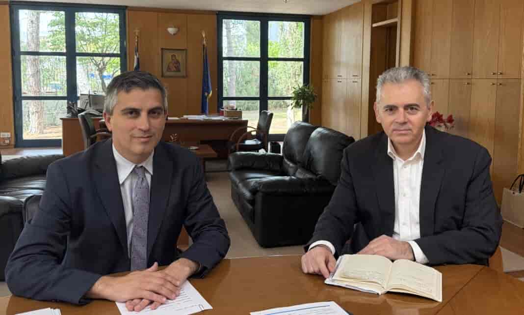 Μ. Χαρακόπουλος με Υπουργό Υποδομών: Η Θεσσαλία δικαιούται σύγχρονες και ανθεκτικότερες υποδομές