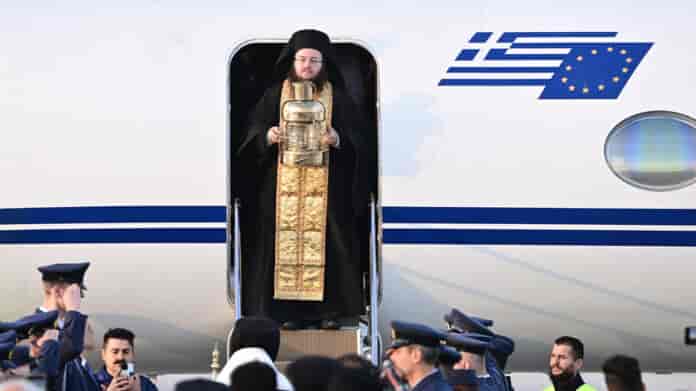 αγιο φως αφιξη στην Ελλάδα