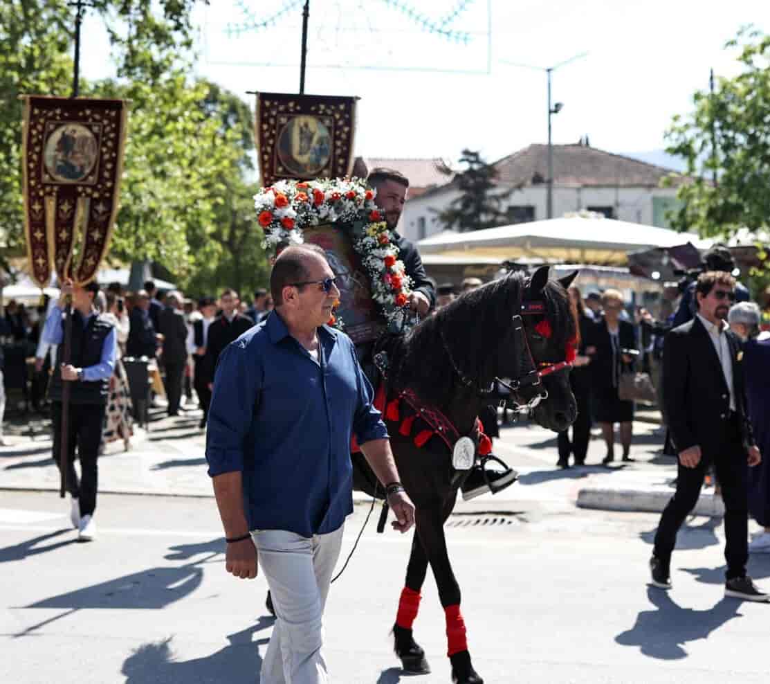 Ο Δήμαρχος Τεμπών Γεώργιος Μανώλης συμμετείχε στις θρησκευτικές εκδηλώσεις προς τιμήν του Αγίου Γεωργίου