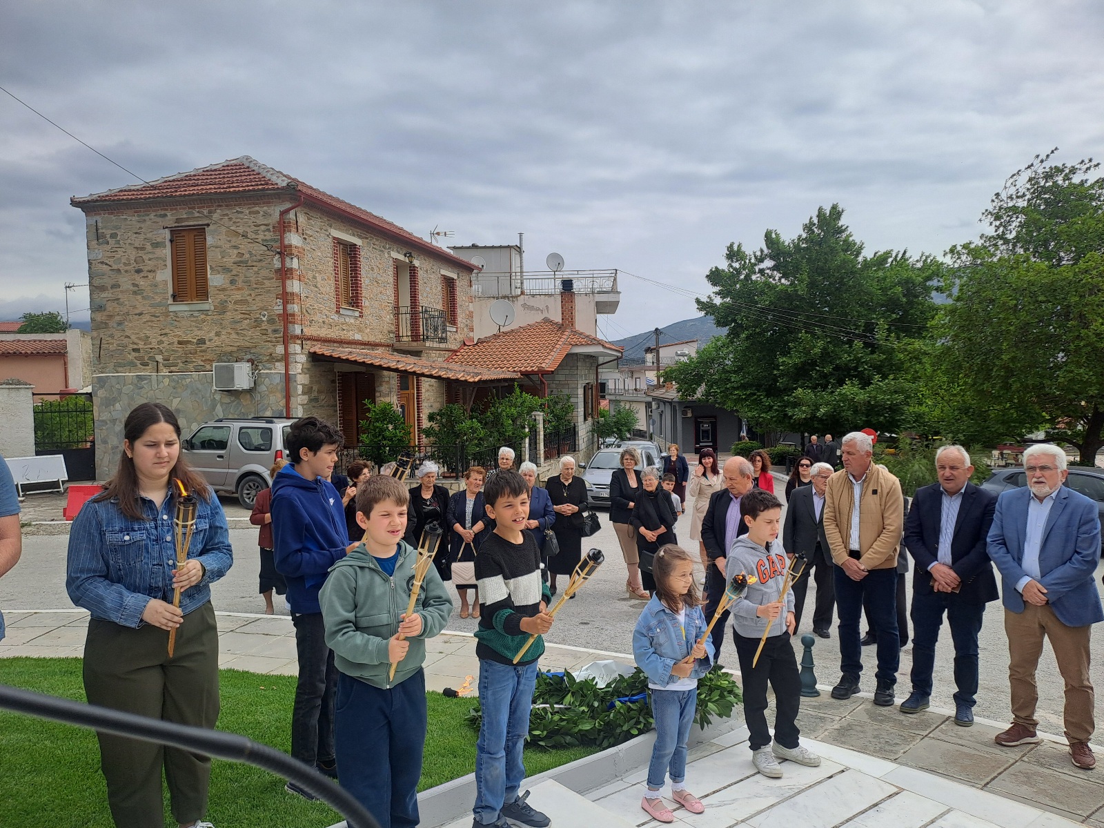 Εκδήλωση Μνήμης της Γενοκτονίας των Ποντίων στο Μακρυχώρι του Δήμου Τεμπών